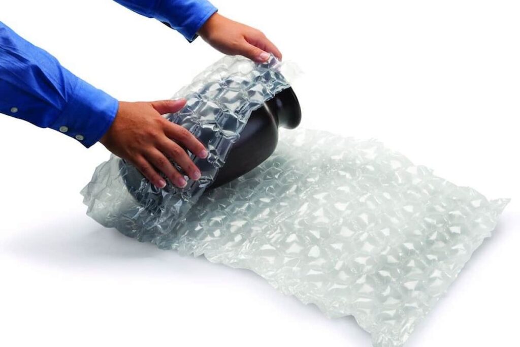 Thoroughly cushion and wrap everything